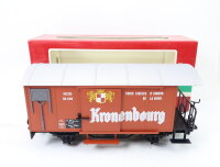 LGB Spur G 4028 Gedeckter Güterwagen Bierwagen...