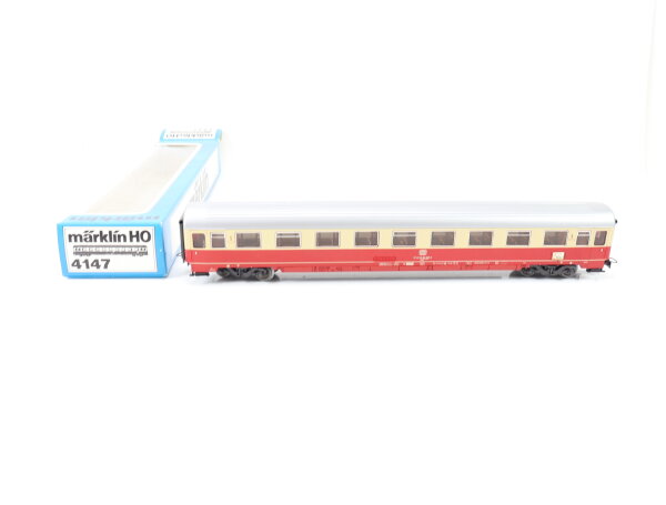 Märklin H0 4147 Personenwagen Abteilwagen TEE rot-beige 1. Klasse 90 587-5 DB