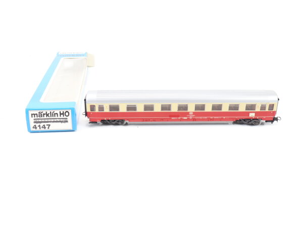 Märklin H0 4147 Personenwagen Abteilwagen TEE rot-beige 1. Klasse 90 587-5 DB