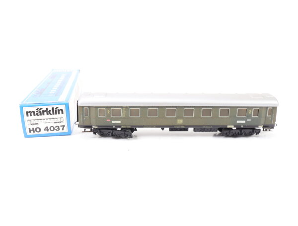 Märklin H0 4037 Personenwagen Schnellzugwagen 2. Klasse 14208 DB / Blech OVP