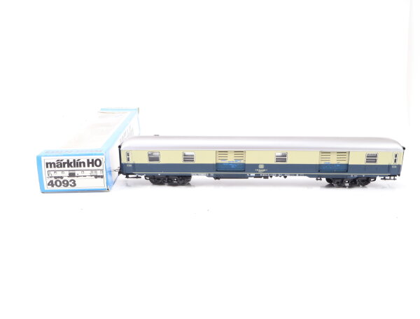 Märklin H0 4093 Personenwagen Gepäckwagen blau-beige 40 027-2 DB OVP