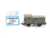 Märklin H0 4600 Güterwagen Gepäckwagen Packwagen 122 861 grün DB / OVP