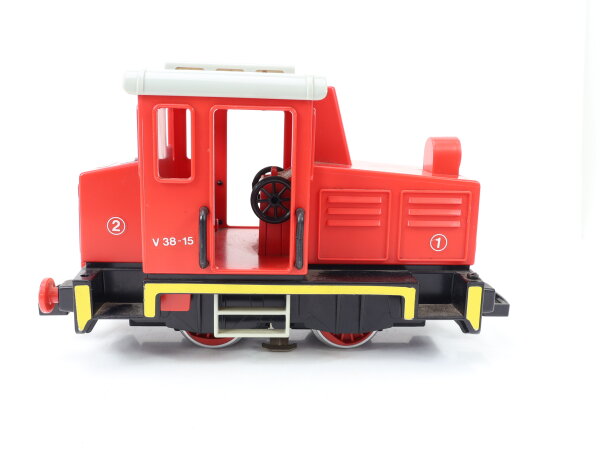 Playmobil Spur G aus 4027 Diesellok rot-schwarz BR V38-15 DB