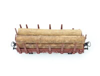 Märklin H0 4459 offener Güterwagen Rungenwagen mit Ladung 3361 494-0 Kls443 DB
