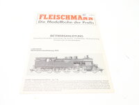 E1641 Fleischmann H0 Betriebsanleitung für Dampflok...