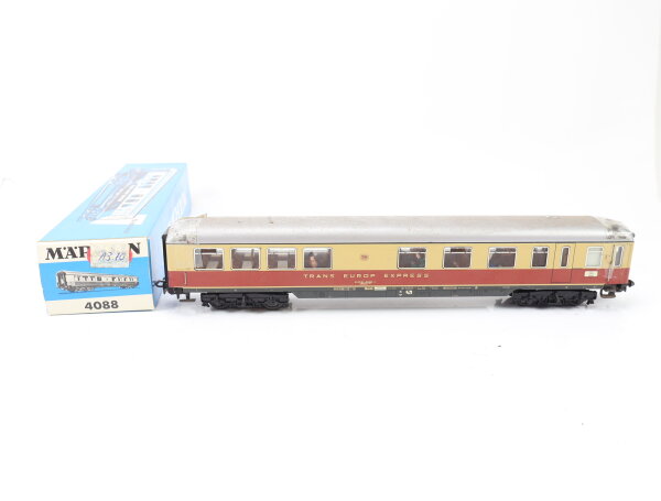 Märklin H0 4088 Personenwagen Barwagen 1. Kl. TEE 80 102-5 DB / Blech Licht OVP