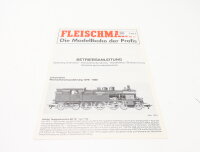 E1641 Fleischmann H0 Betriebsanleitung für Dampflok...