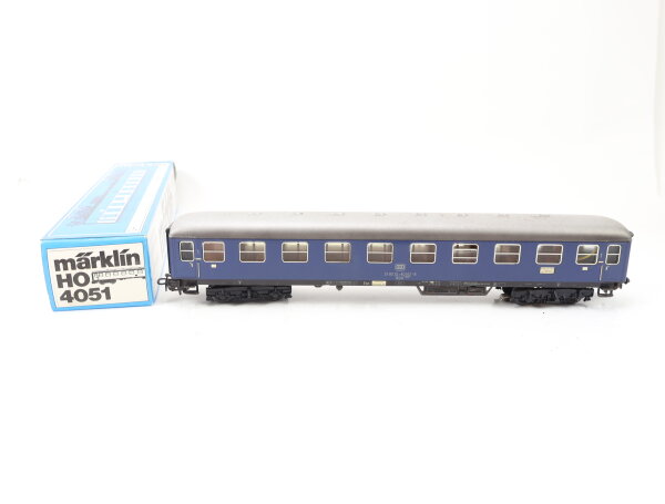 Märklin H0 4051 Personenwagen Schnellzug 1. Klasse 40 167-8 DB / Blech Licht OVP