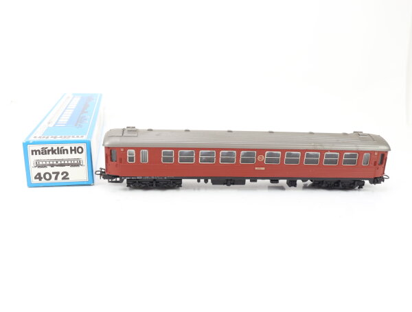 Märklin H0 4072 schwedischer Personenwagen rotbraun 2. Klasse 4899 SJ / OVP