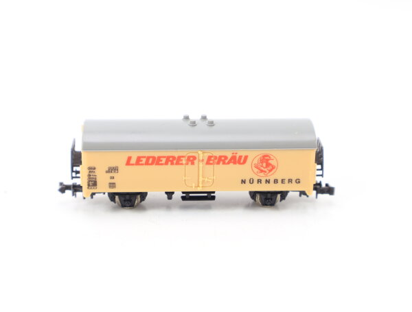 Lima N 320468 gedeckter Güterwagen Kühlwagen "Lederer-Bräu" DB