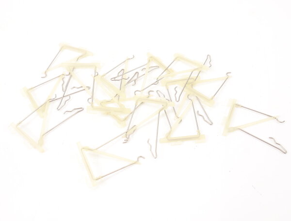 Märklin H0 7525 15x Oberleitungszubehör Ausleger / Kunststoff weiß