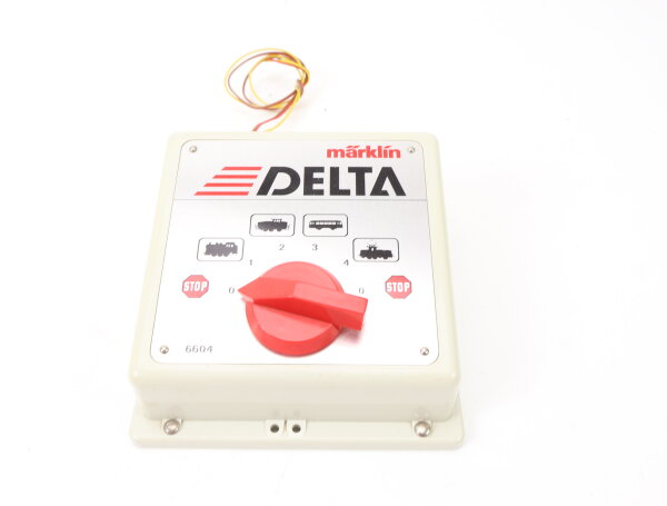 Märklin 6604 Steuergerät Delta-Control weiß