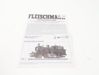E1641 Fleischmann H0 Betriebsanleitung für Dampflok...