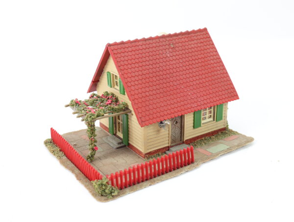 Faller H0 259 Gebäude Wohnhaus Einfamilienhaus Siedlungshaus mit Terasse 1:87