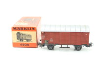 Märklin H0 4506 gedeckter Güterwagen mit Schlusslaternen 248 847 DB