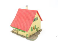 Faller H0 B-204 Gebäude Siedlungshaus 60-er Jahre mit Schleppdach gebaut