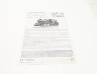 E1641 Fleischmann H0 Betriebsanleitung für Dampflok...