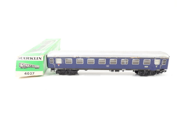 Märklin H0 4027 Personenwagen D-Zug-Wagen 1. Klasse 11853 Stg DB blau / OVP