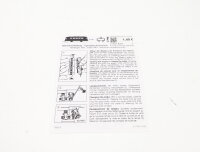 E1641 Fleischmann H0 Betriebsanleitung für Beiwagen...