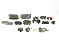 Roco Brekina u.a. H0 Modellfahrzeuge Militaria Panzer LKW PKW Trailer Konvolut