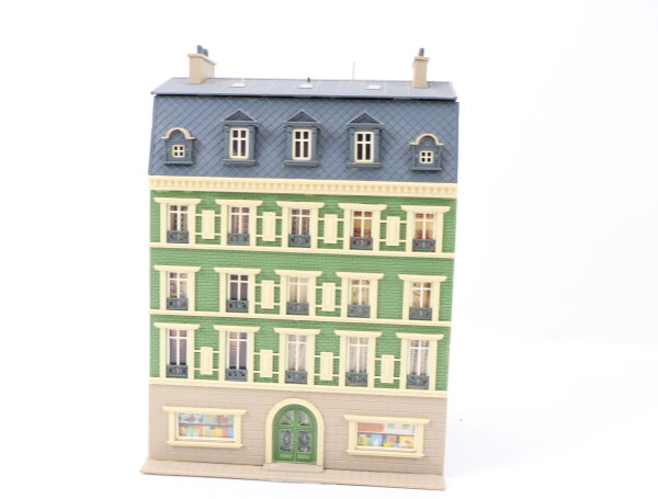 Vollmer H0 3779 Gebäude Stadthaus mit Mansarden gebaut