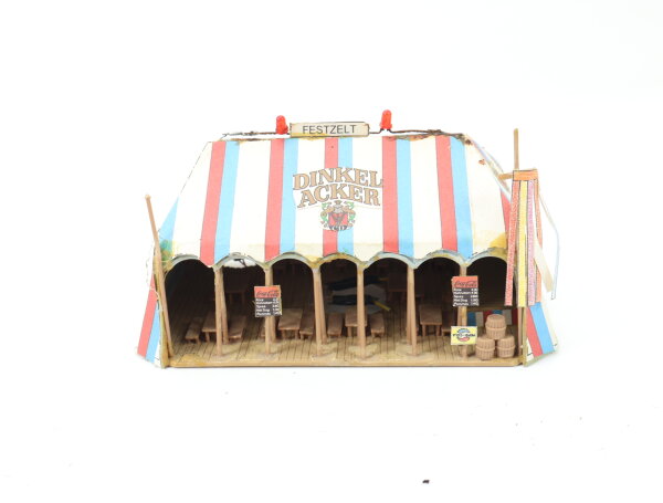 Vollmer Spur N 51503 Gebäude Festzelt Kirmes Bierzelt "Dinkel Acker" / Licht