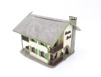 Faller H0 B-286 Gebäude Alpenhaus Pension Rosel gebaut