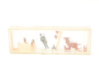 Preiser H0 (4)182 Figuren-Set Jäger Jagdhunde Hasen...