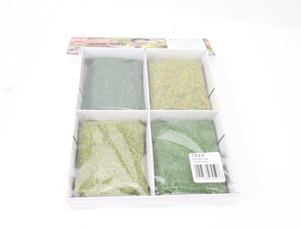 Busch 7050 Landschaftsbau Streupulver-Set 4-tlg. je 40 gr. / OVP