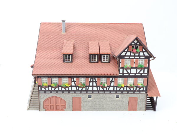 Faller H0 191771 Gasthaus Linde mit Motor Wasserrad Wassermühle Fachwerkhaus