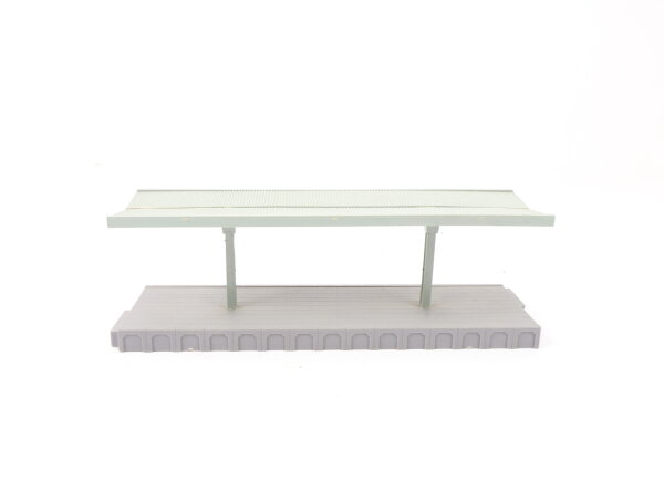 Kibri H0 Gebäude Bahnsteig mit Überdachung 1:87