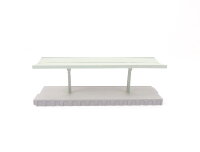 Kibri H0 Gebäude Bahnsteig mit Überdachung 1:87