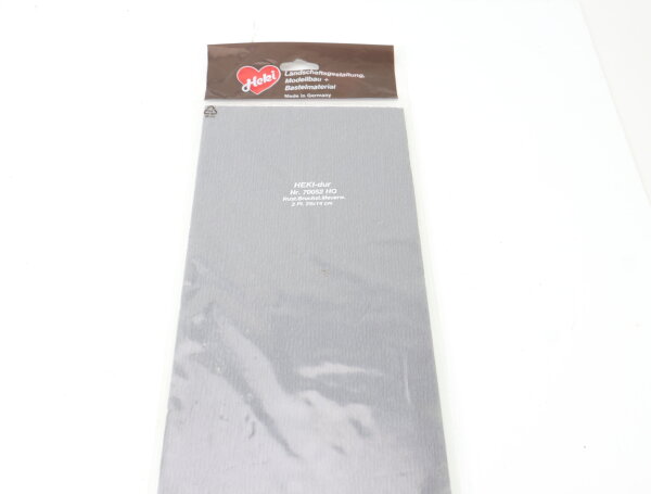 Heki H0 70052 Landschaftsbau Bruchsteinmauer 14x28 cm 2 Stück OVP