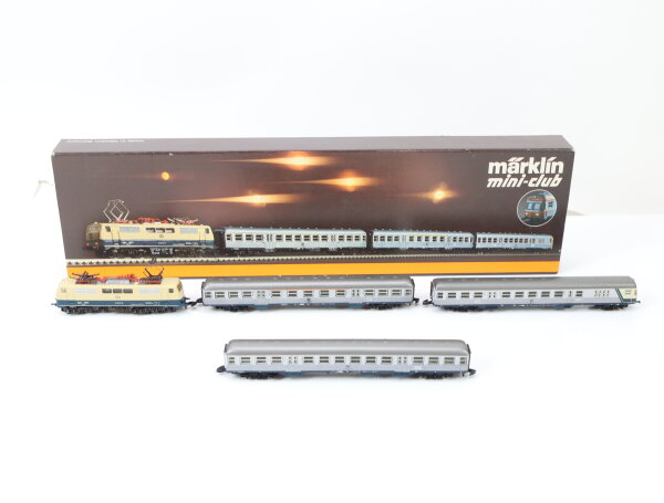 Märklin mini-club Spur Z 8101 Personenzugset 4-tlg. Nahverkehrszug DB / OVP
