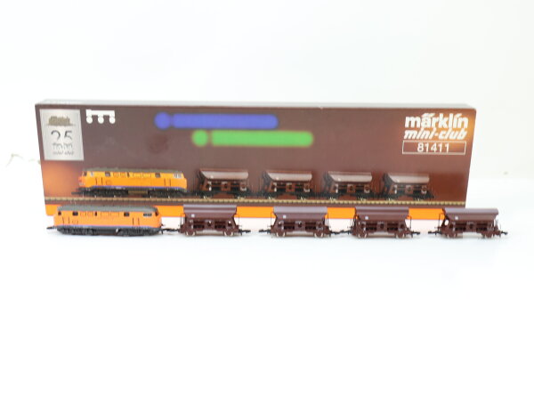 Märklin mini-club Spur Z 81411 Güterzug 4-tlg. "Hersfelder Eisenbahn GmbH" / OVP