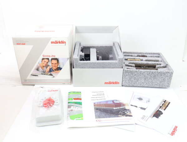 Märklin Spur Z 81701 Startset 18-tlg. Güterzug mit Gleisoval u. Fahrregler / OVP