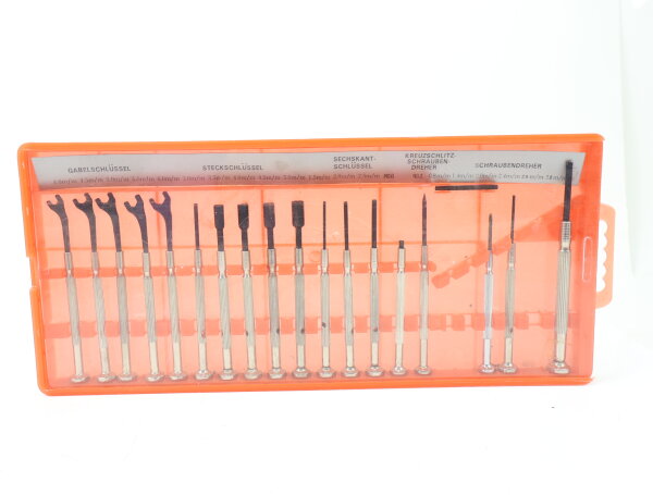 Feinmechaniker Schraubendreher-Set 18-tlg in Kassette