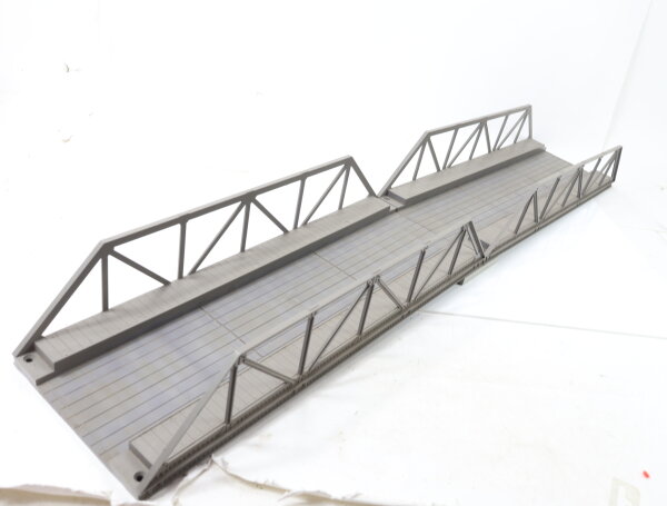 LGB Spur G 5060 Brücke Doppelte Gitterbrücke ca.90 cm Bogenbrücke