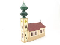 Faller H0 Gebäude Kirche Dorfkirche Kapelle / gebaut