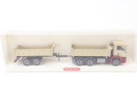 Wiking H0 678 02 37 Modellauto LKW Kipperhängerzug...