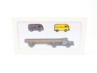 Wiking H0 66-51 Modellauto Set 3-tlg. Transporter/LKW...