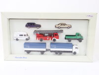 Wiking H0 Modellauto Set PKW LKW Mercedes-Benz MB...