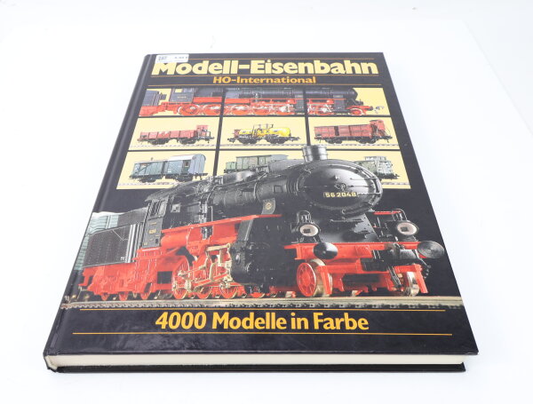 Modell Eisenbahn H0 International Buch mit "4000 Modelle in Farbe"