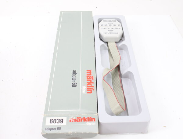 Märklin H0 6039 Steuerungszubehör Kabel Verlängerungskabel Adapter / 60 cm OVP