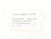 Märklin E205547 Ersatzteil Leuchteinsatz C-Gleis...