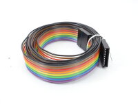 Zubehör Flachbandkabel Dupontkabel mehrfarbig ...