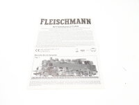 E1641 Fleischmann H0 Betriebsanleitung für Dampflok...
