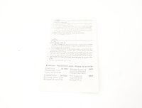 E1641 Fleischmann H0 Betriebsanleitung für Dampflok...