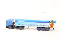 Wiking H0 Modellauto LKW MAN Niederflurwagen Werbemodell...