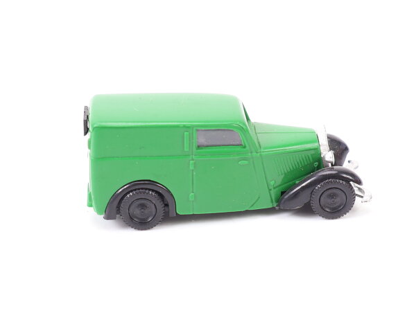 Brekina H0 Modellauto PKW DKW F7 Kastenwagen Lieferwagen grün 1:87